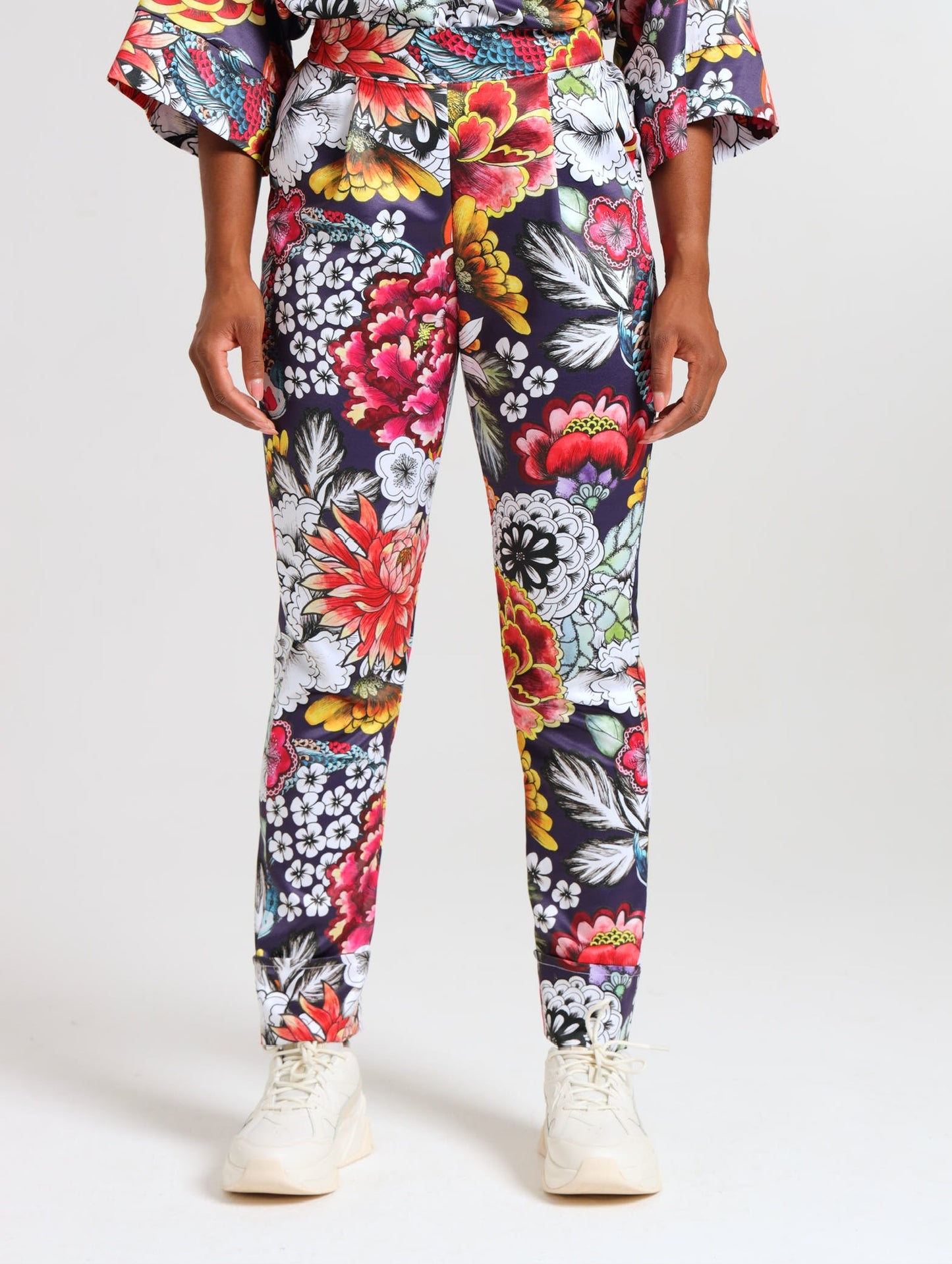 CIGAR PANTS / SAVANNA FLORA
