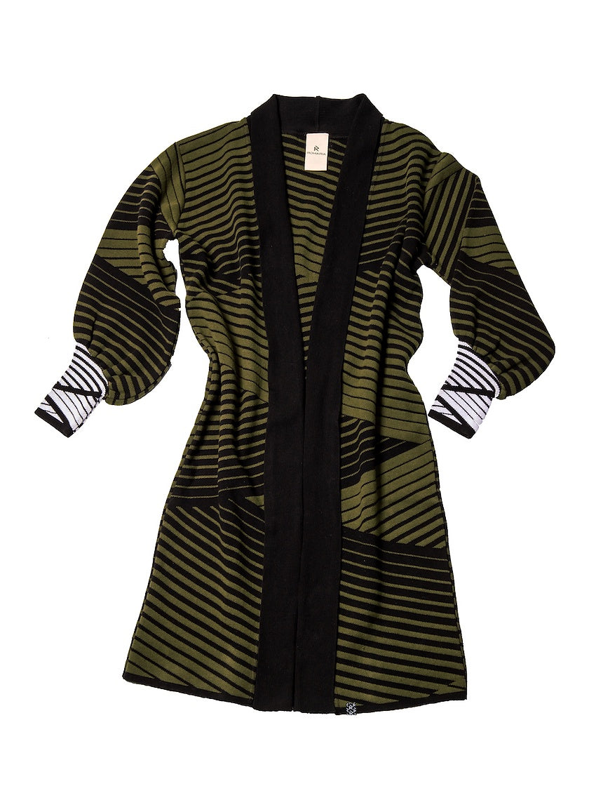 ROMARIA  / GREEN STRIPED JERSEY