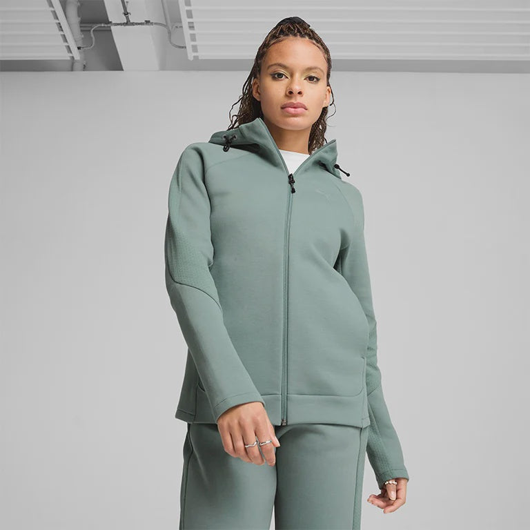 PUMA / EVOSTRIPE FULL ZIP HOODIE