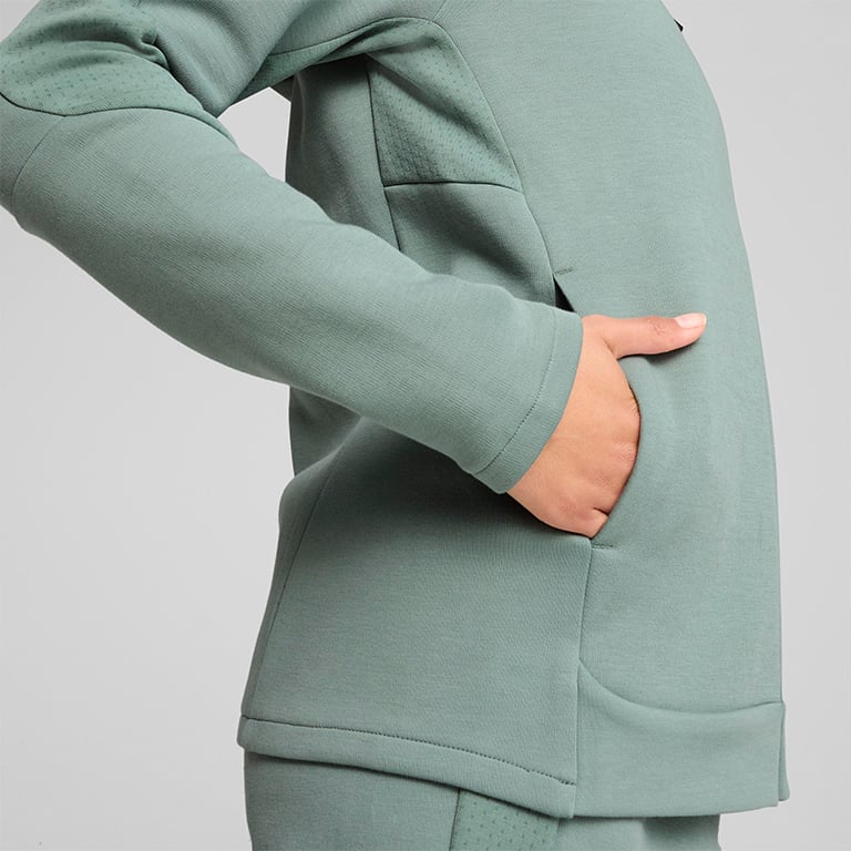 PUMA / EVOSTRIPE FULL ZIP HOODIE