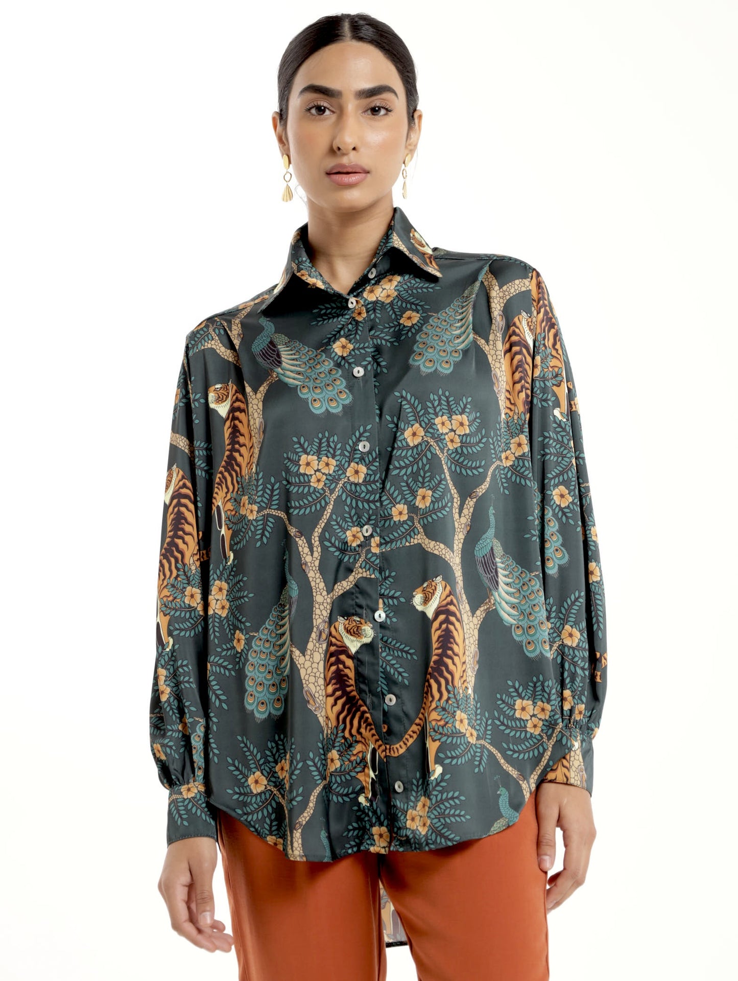 OS BOYFRIEND TOP / CHERRY BLOSSOM TIGER