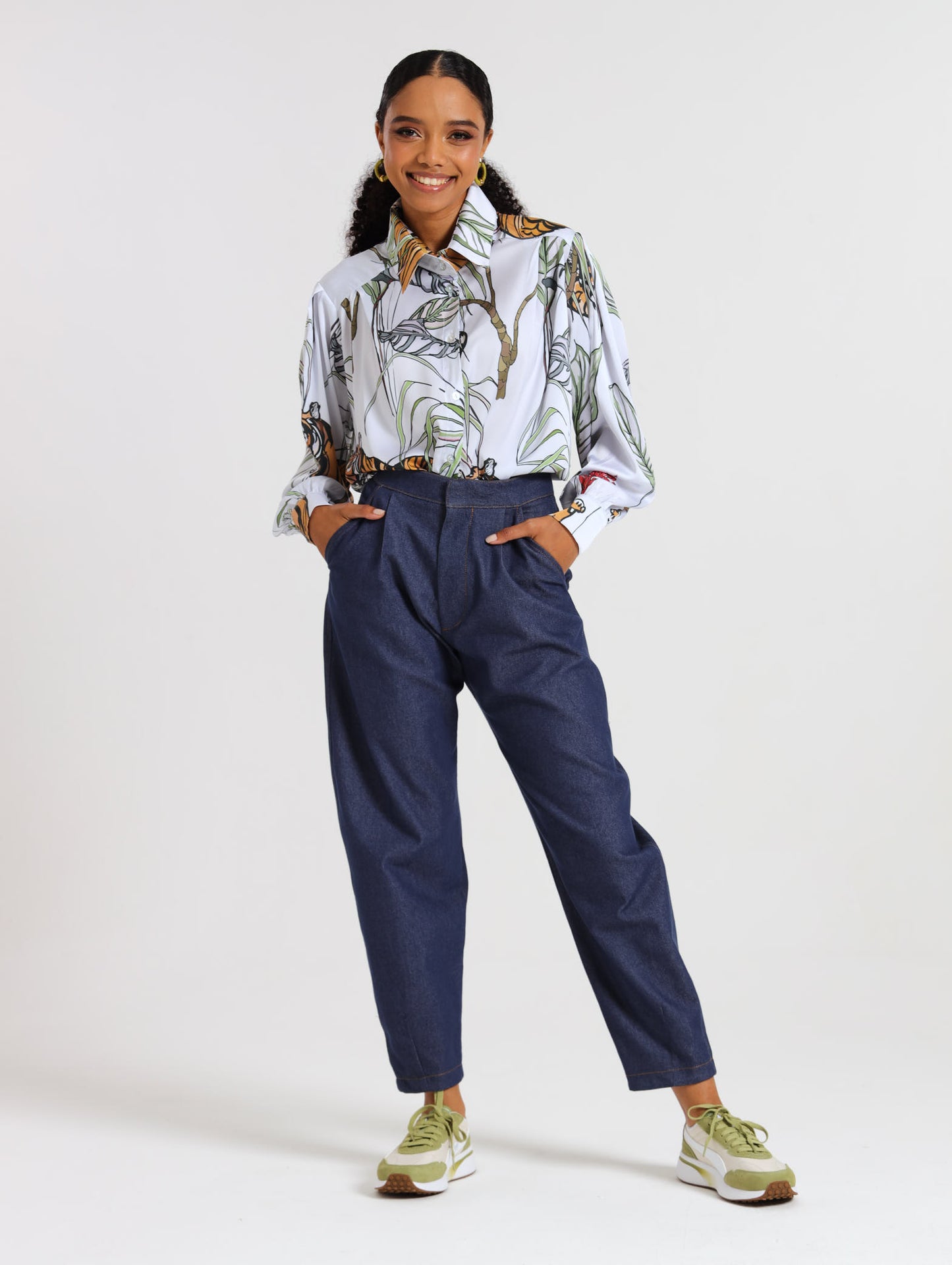 TAPERED PANTS / DENIM