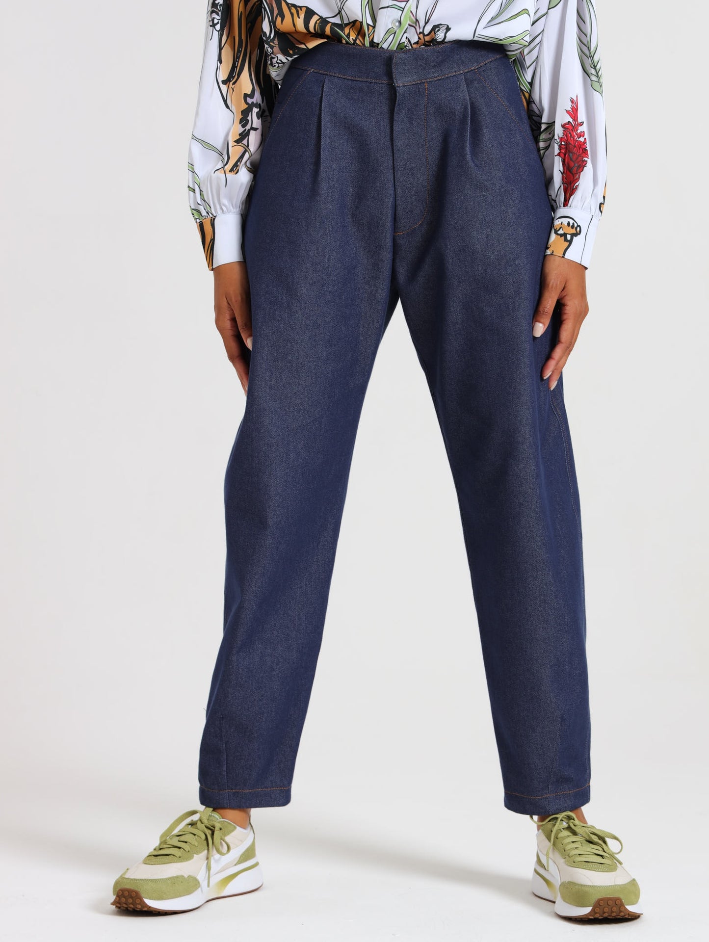 TAPERED PANTS / DENIM