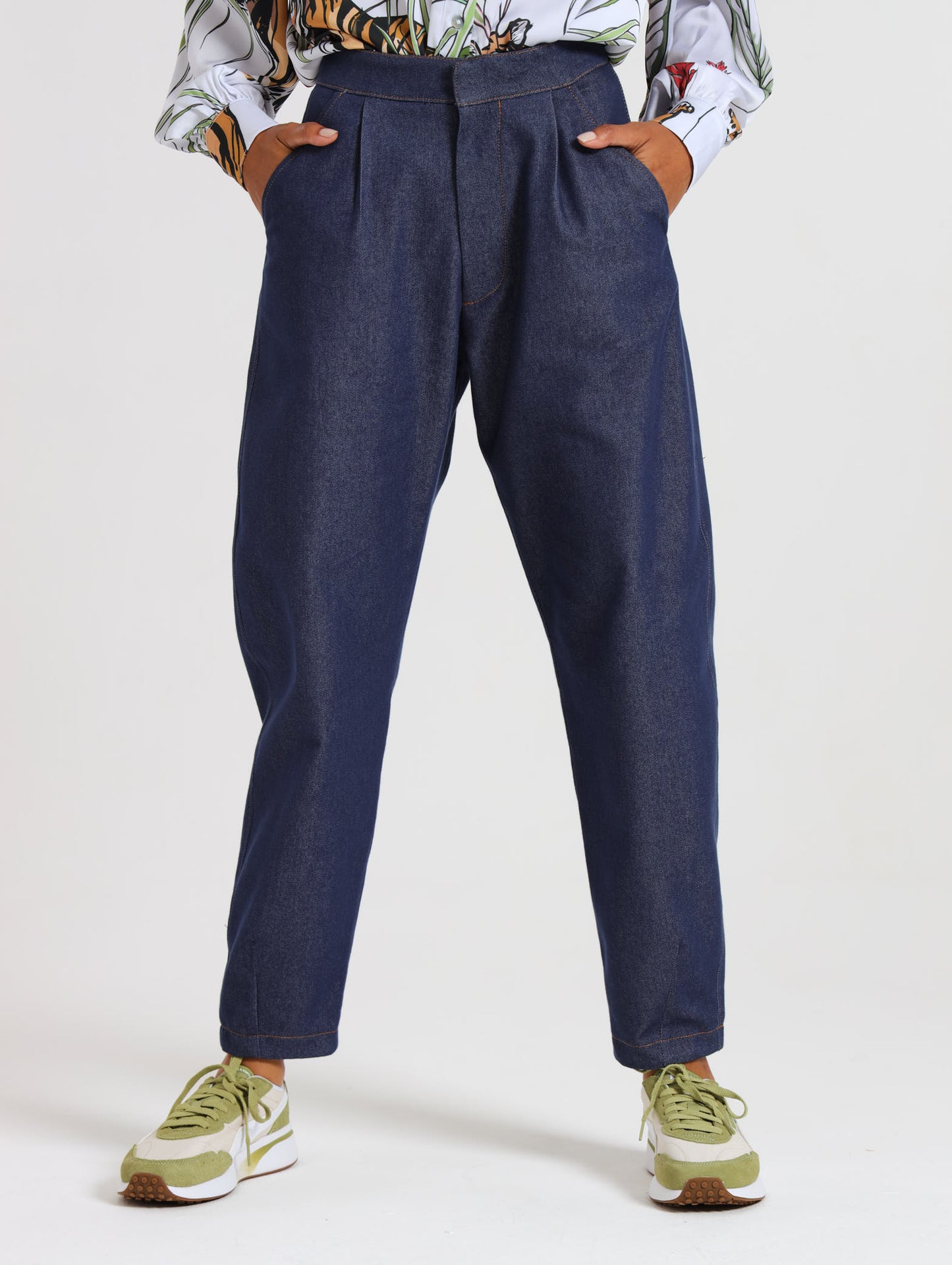 TAPERED PANTS / DENIM