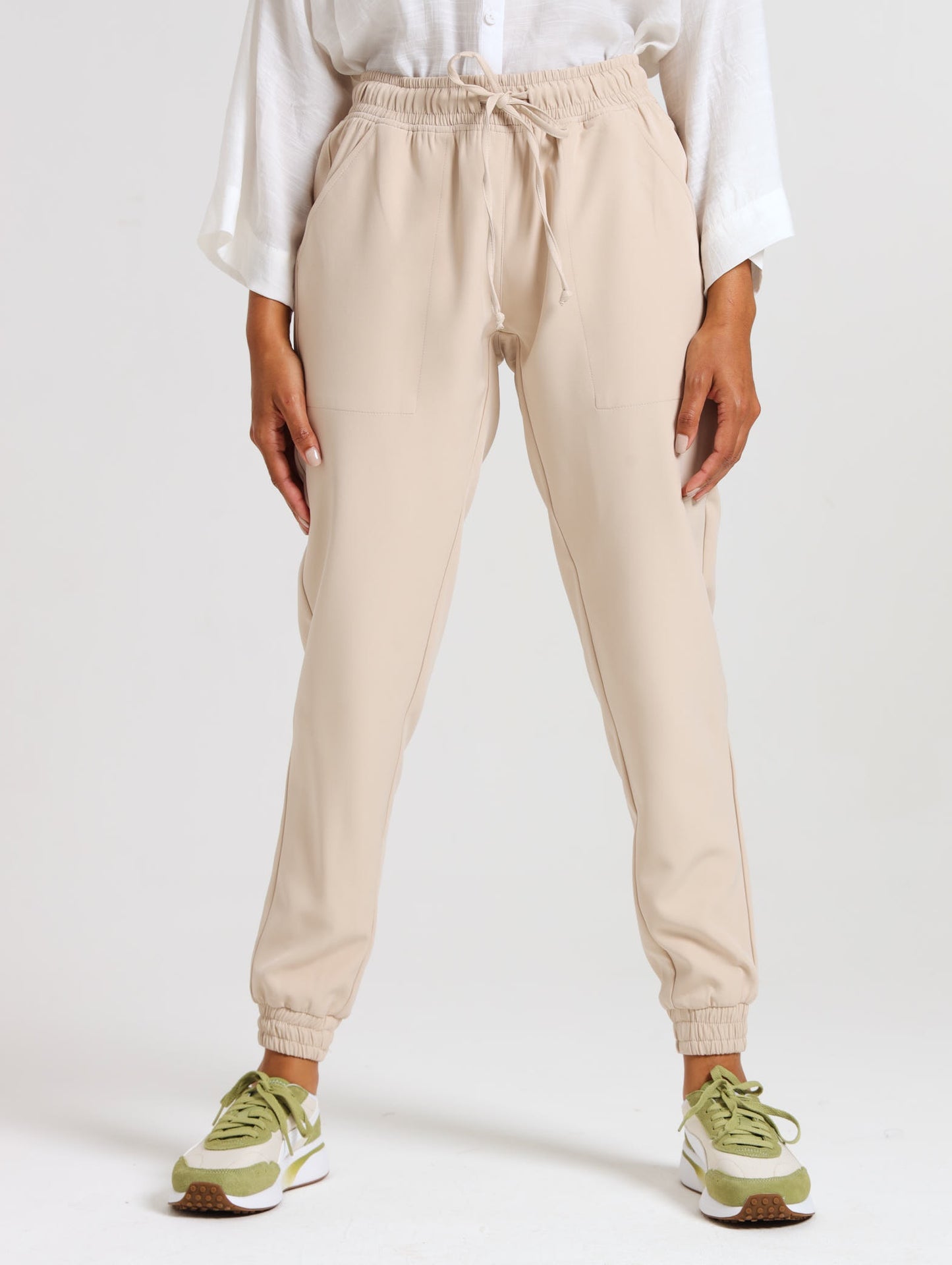 RELAXED JOGGERS / OATMEAL