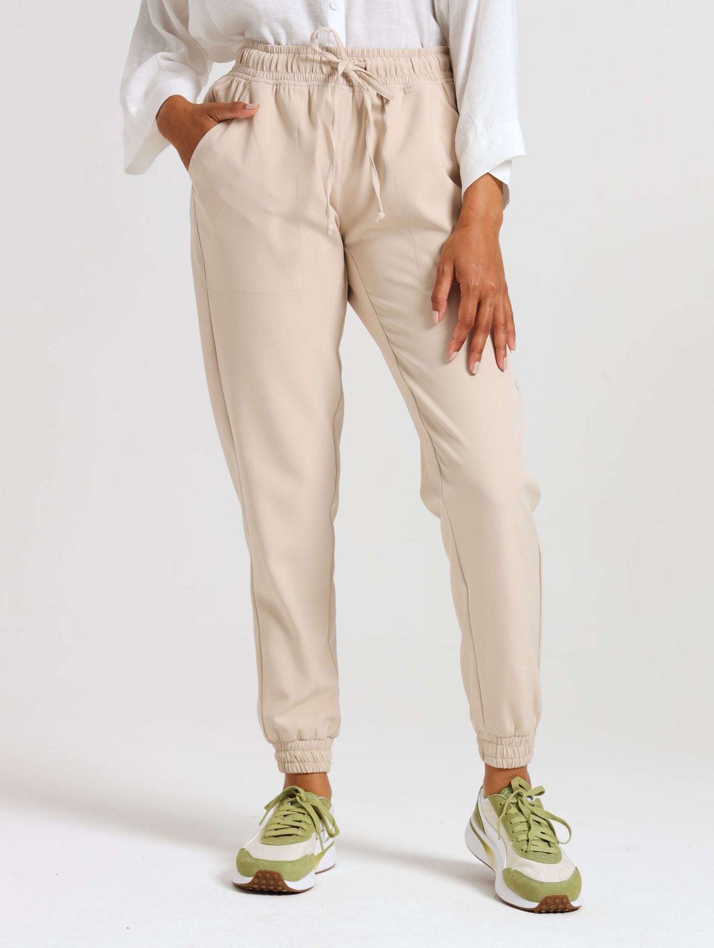RELAXED JOGGERS / OATMEAL
