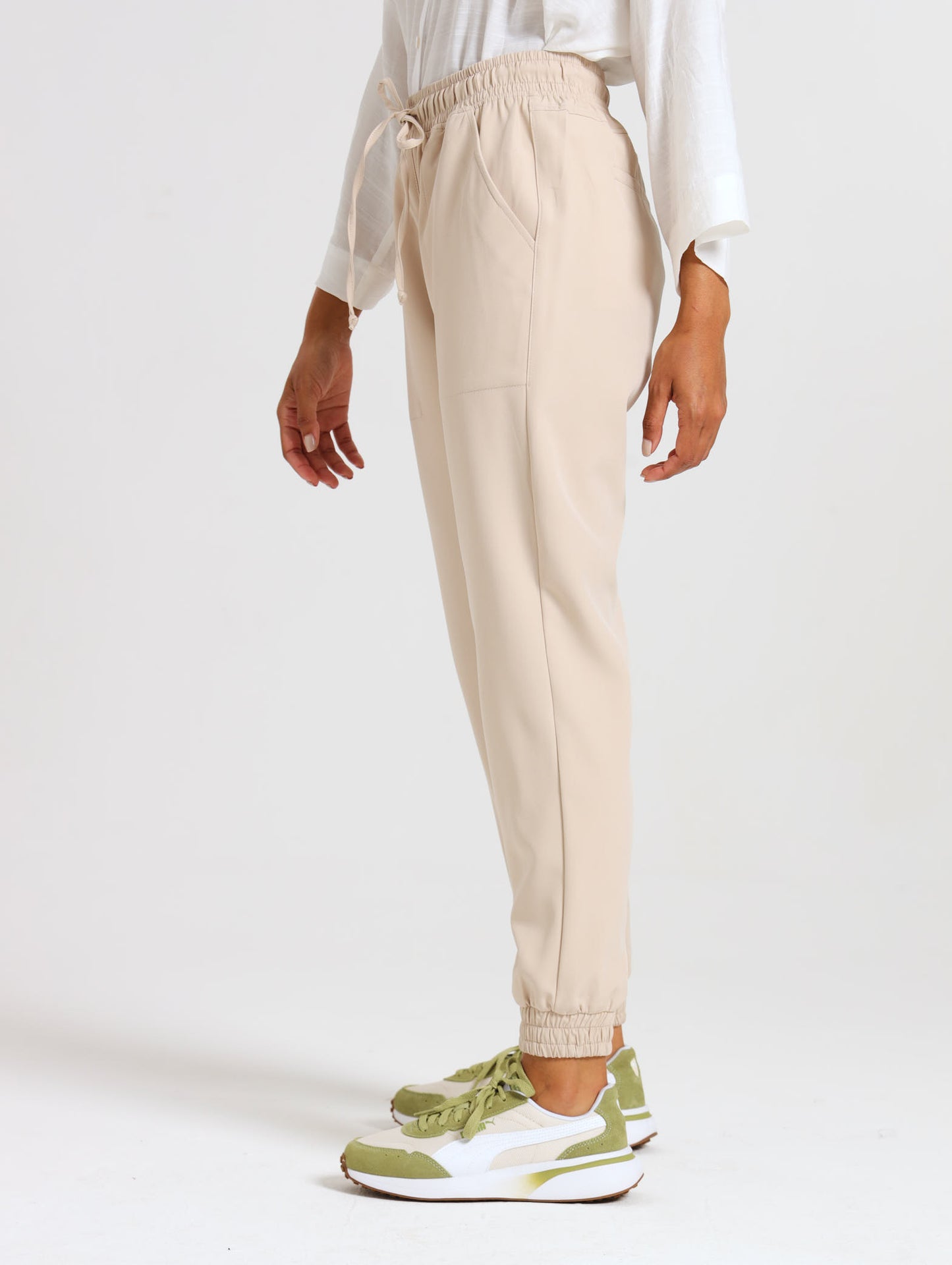 RELAXED JOGGERS / OATMEAL