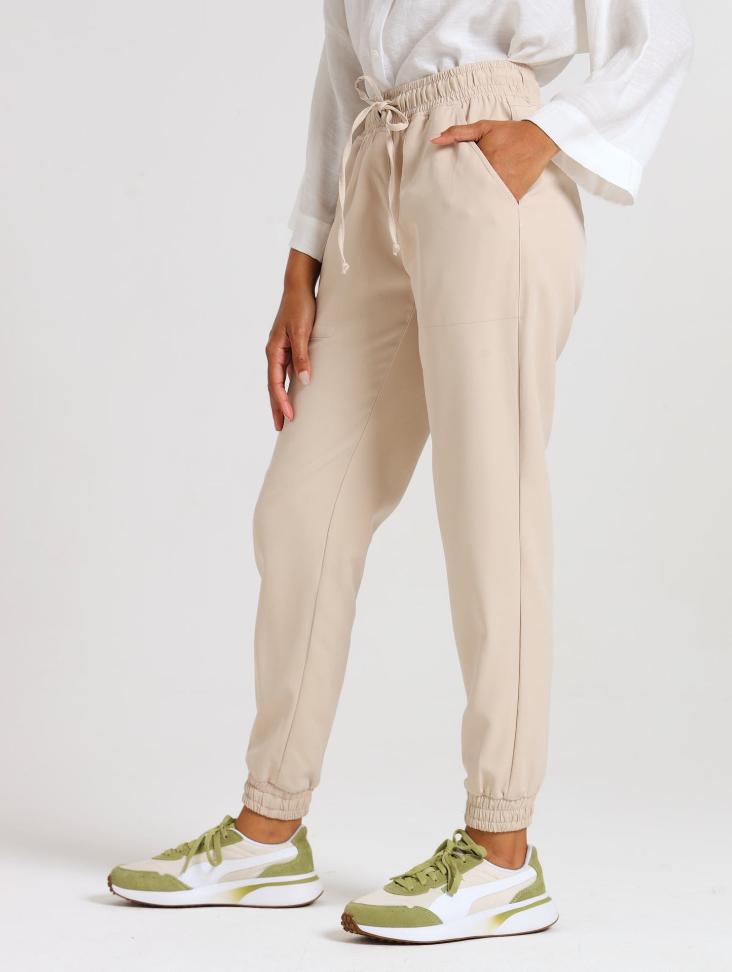 RELAXED JOGGERS / OATMEAL
