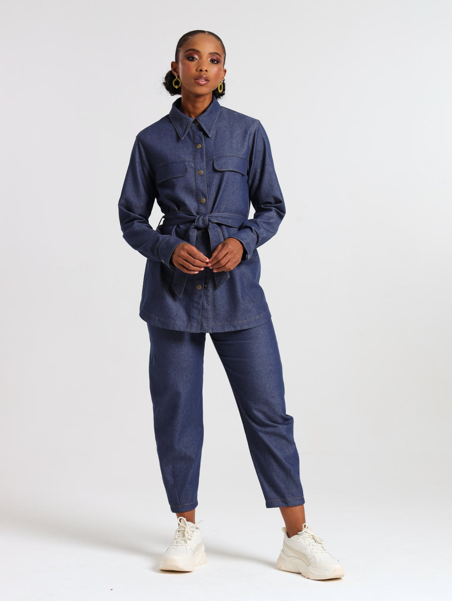 TAPERED PANTS / DENIM