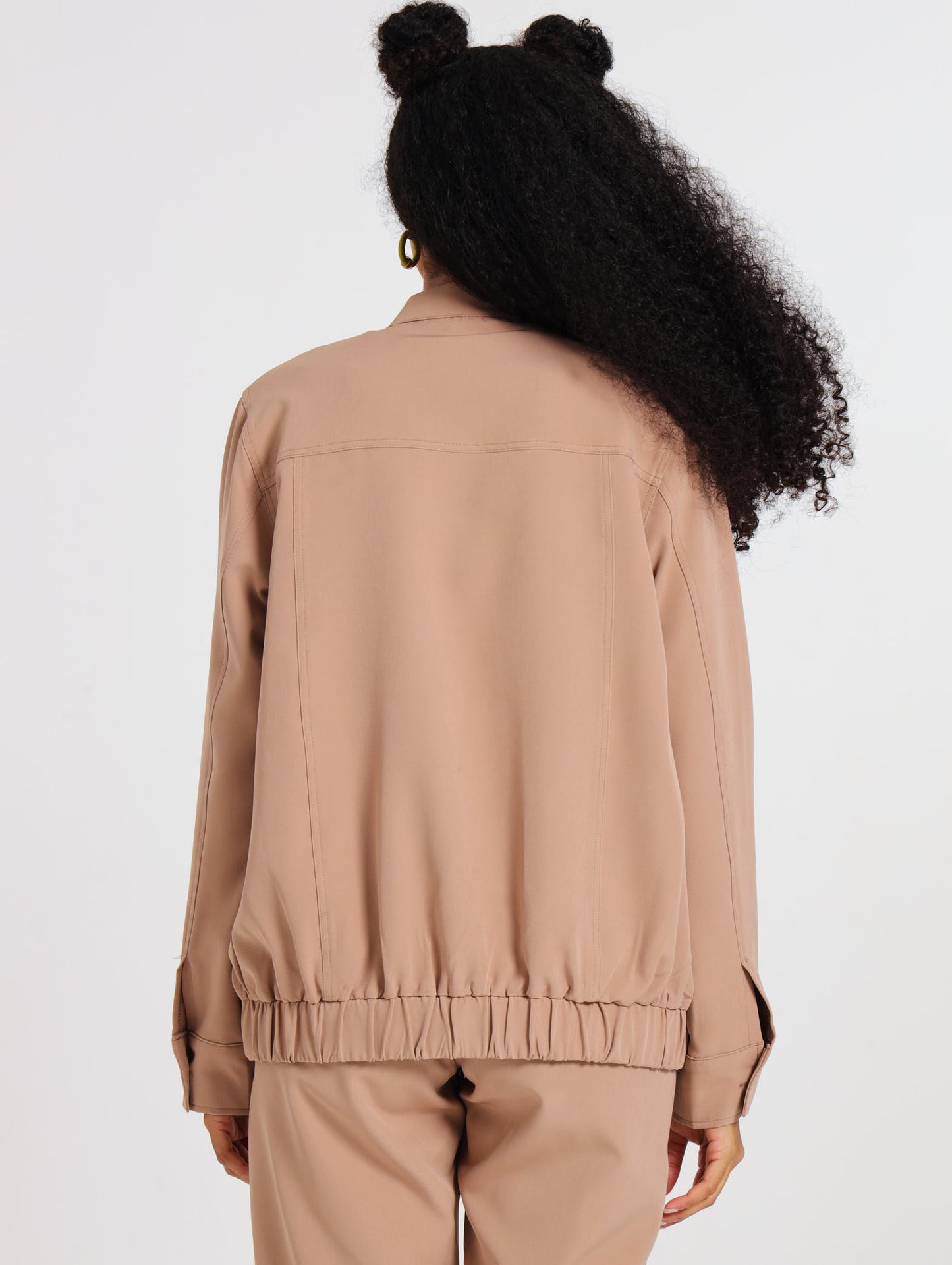 CARGO BOMBER JACKET / MOCCA