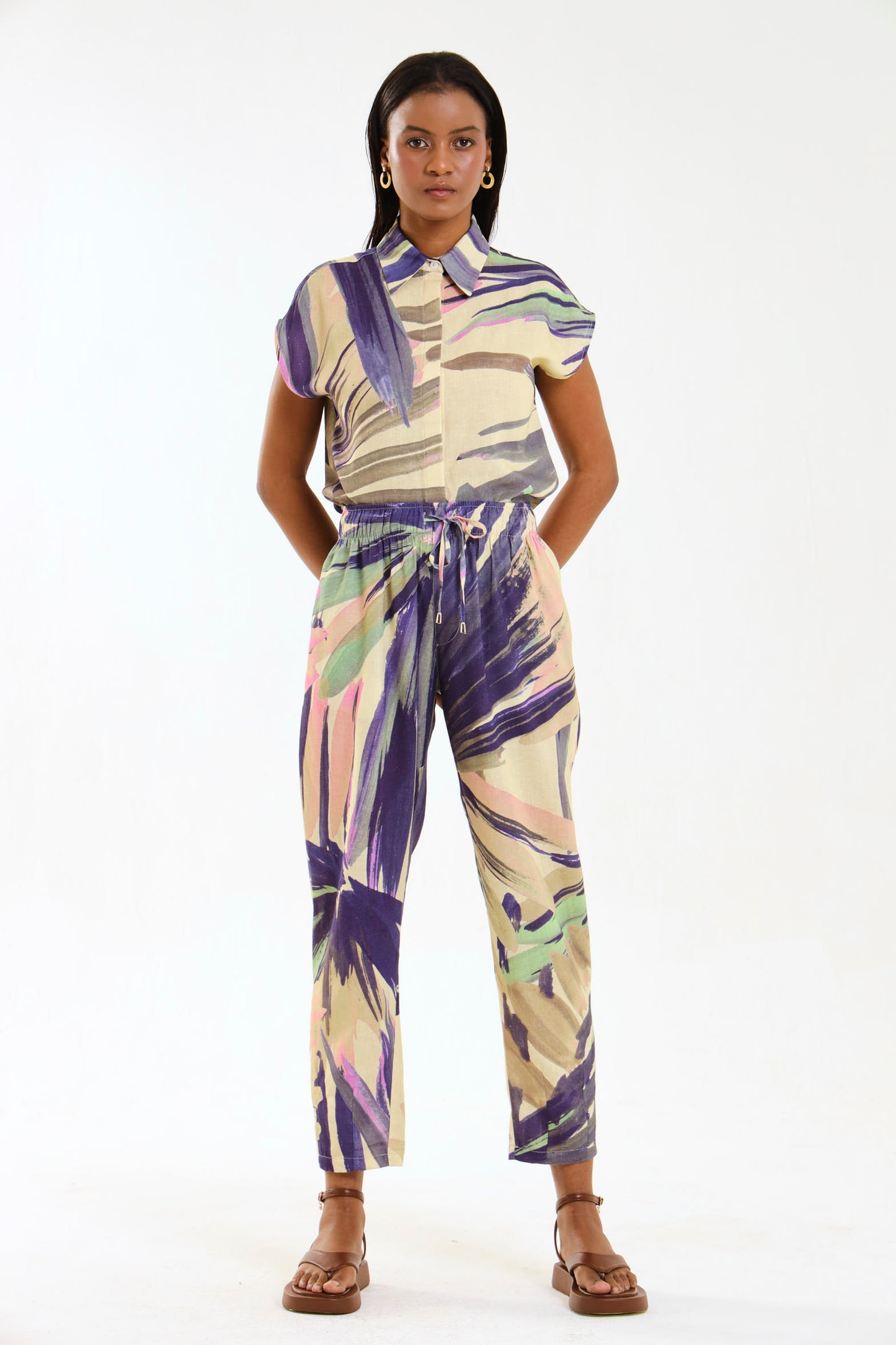 PAINTER PANTS / PALM BREEZE
