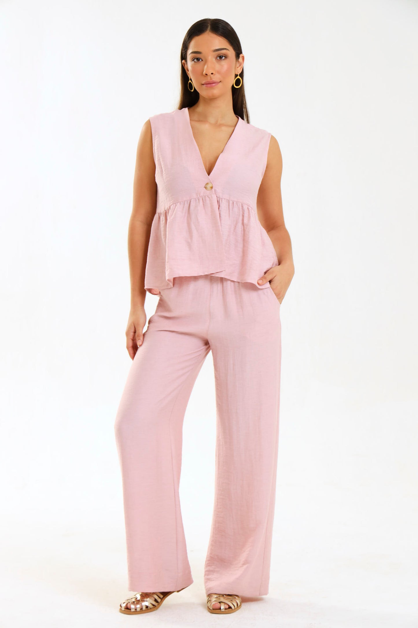 DRAWSTRING PANTS / FADED BLOSSOM