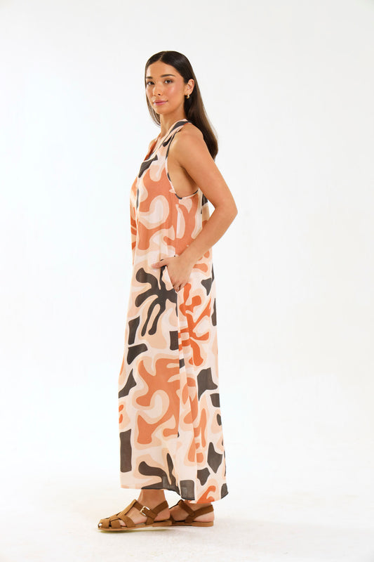 HALTER MAXI / CORALIS