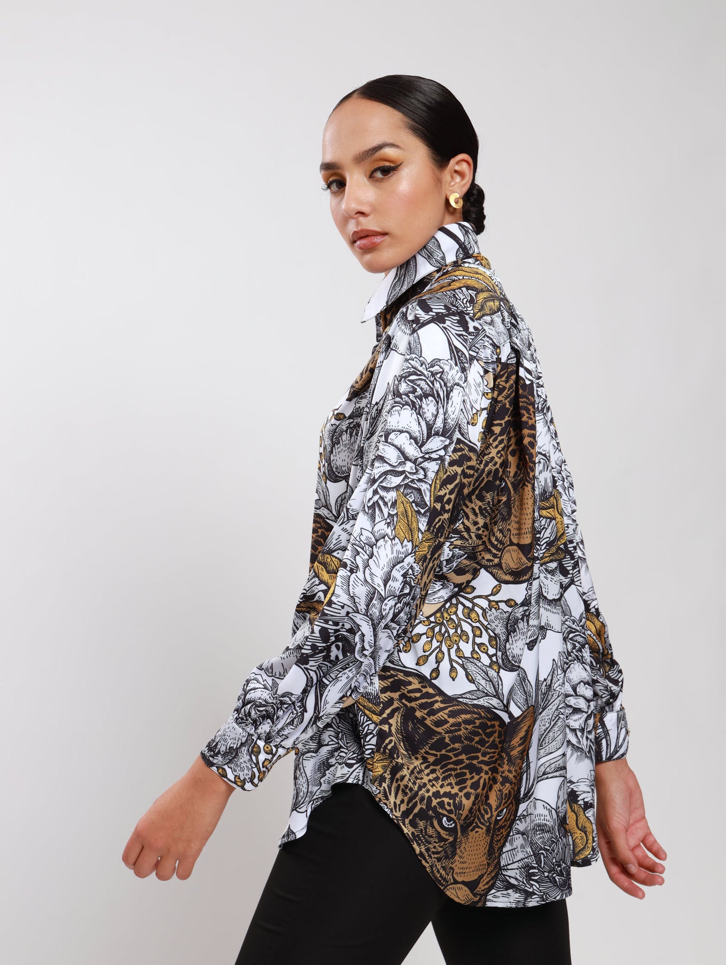 OS BOYFRIEND TOP / PEONY TIGER