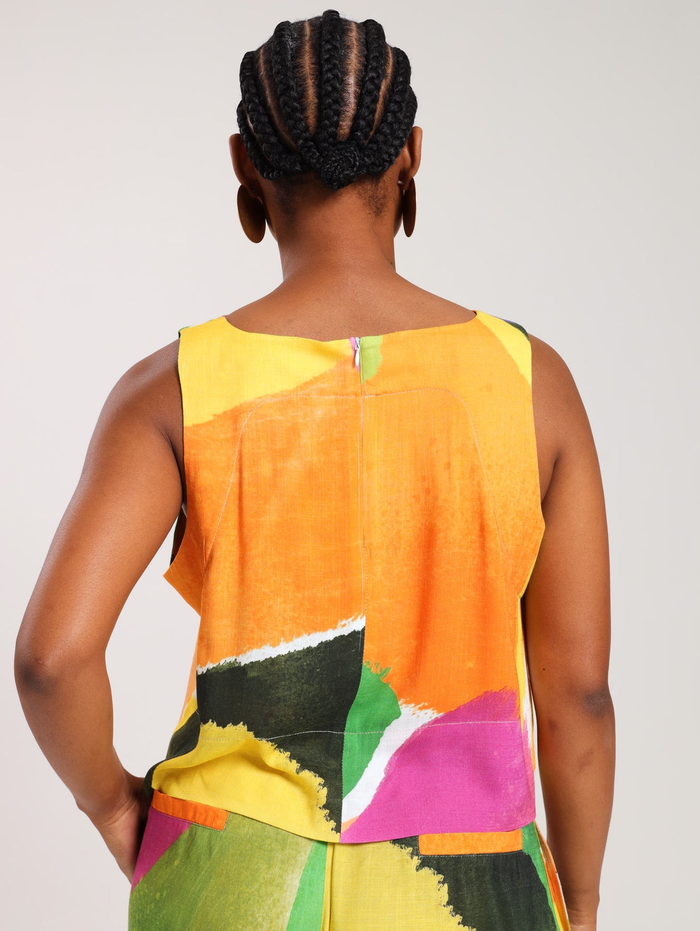 RELAXED TANK / BRUSHSTROKE