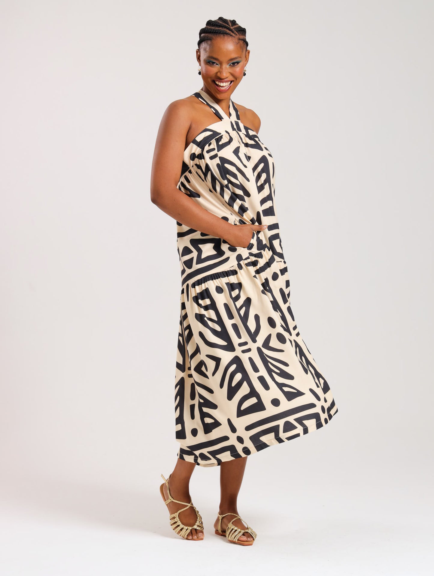 CABO MAXI / MUDCLOTH