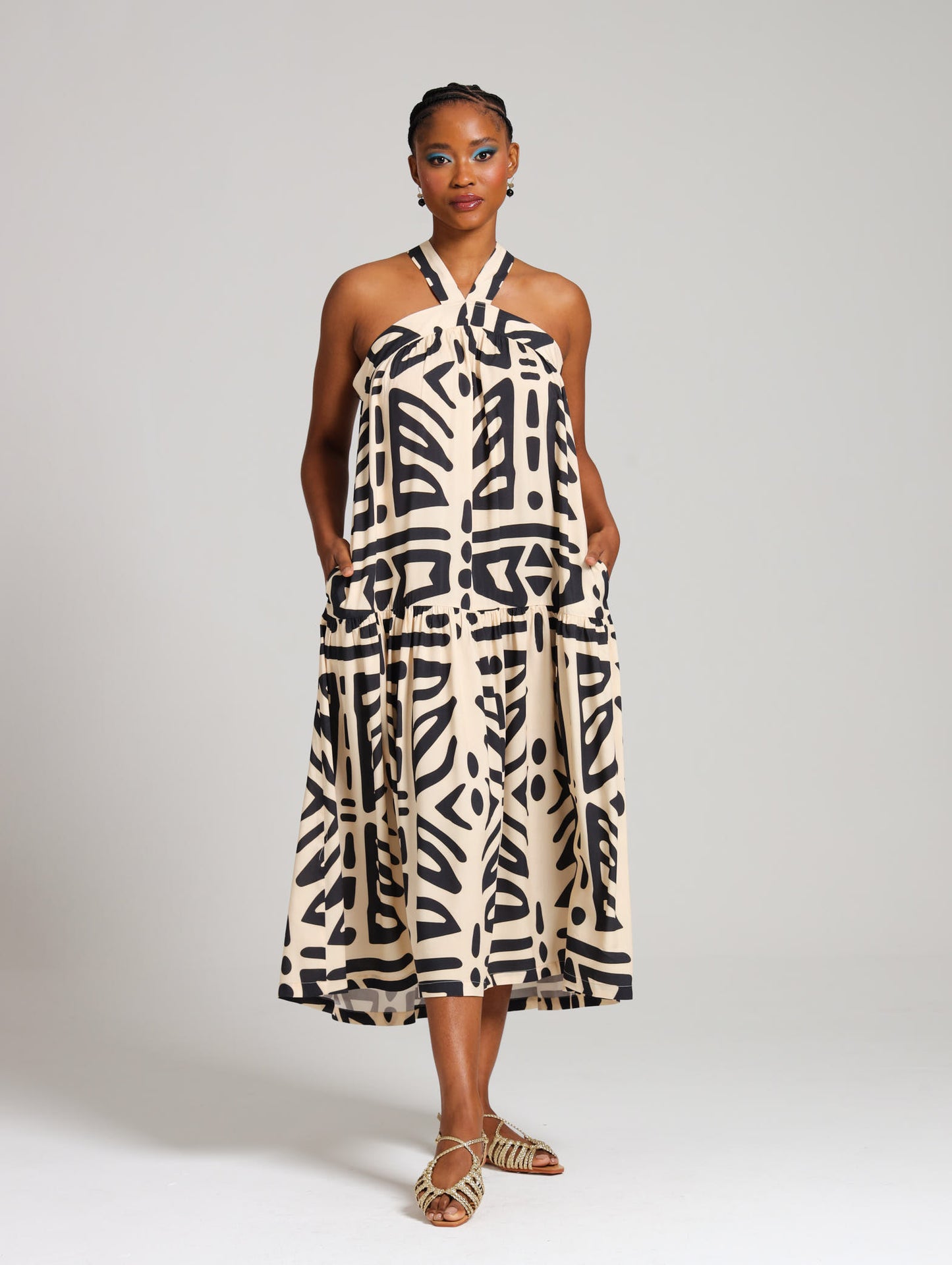 CABO MAXI / MUDCLOTH