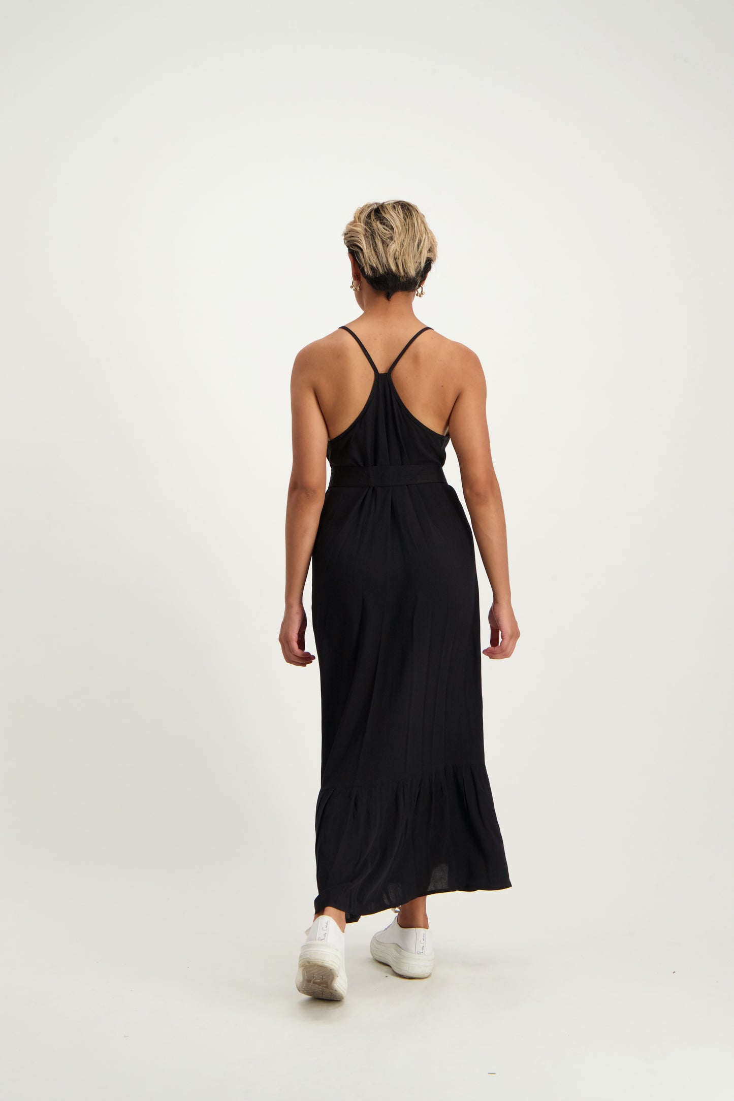 RACER BACK MAXI / BLACK