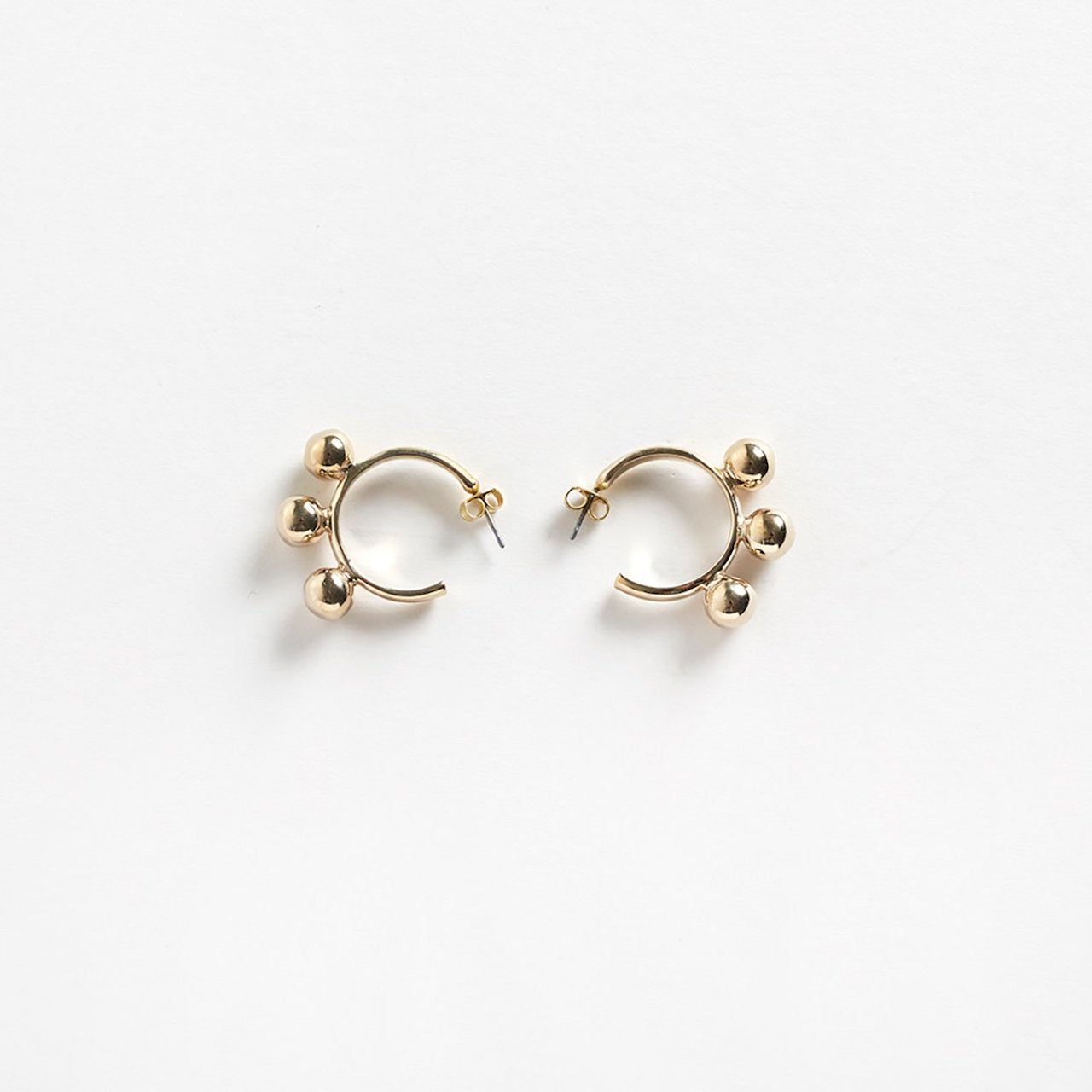 SAMBA HOOP EARRINGS / GOLD