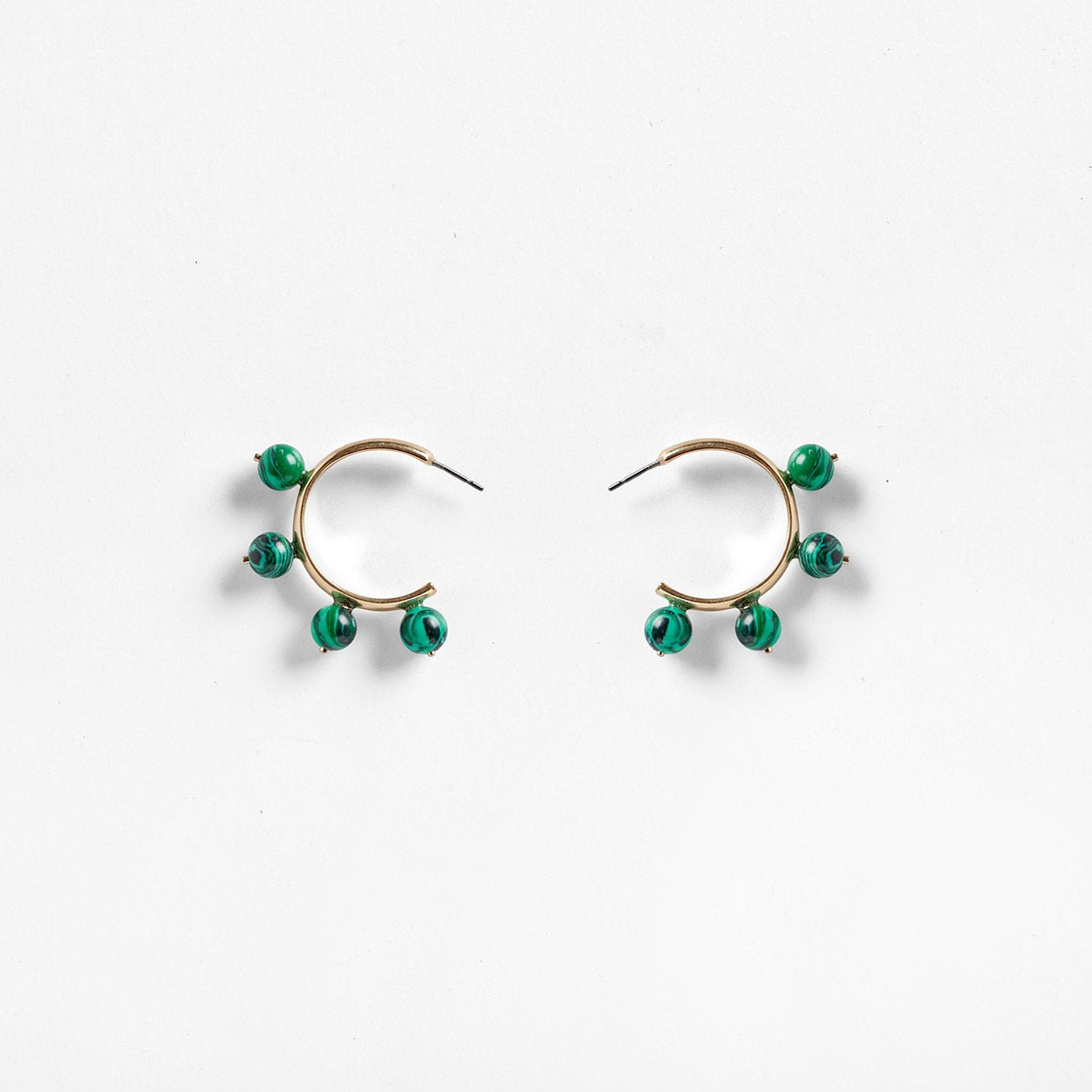 GARLAND HOOP EARRINGS
