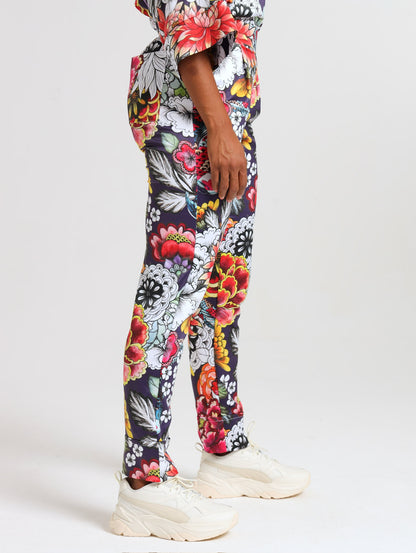 CIGAR PANTS / SAVANNA FLORA