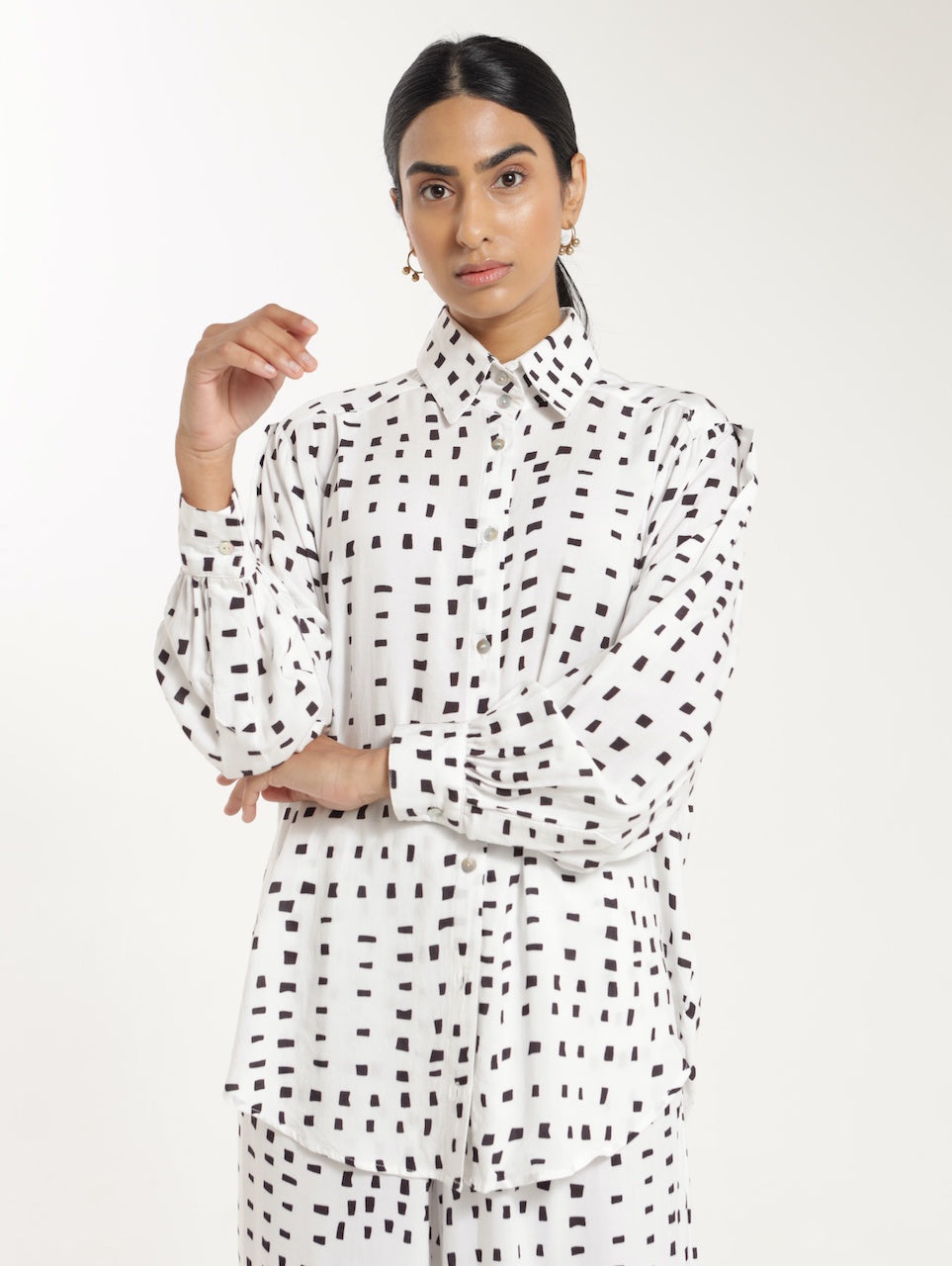 OS BOYFRIEND TOP / GEO B+W