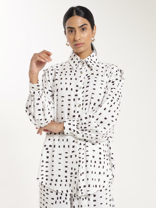 OS BOYFRIEND TOP / GEO B+W