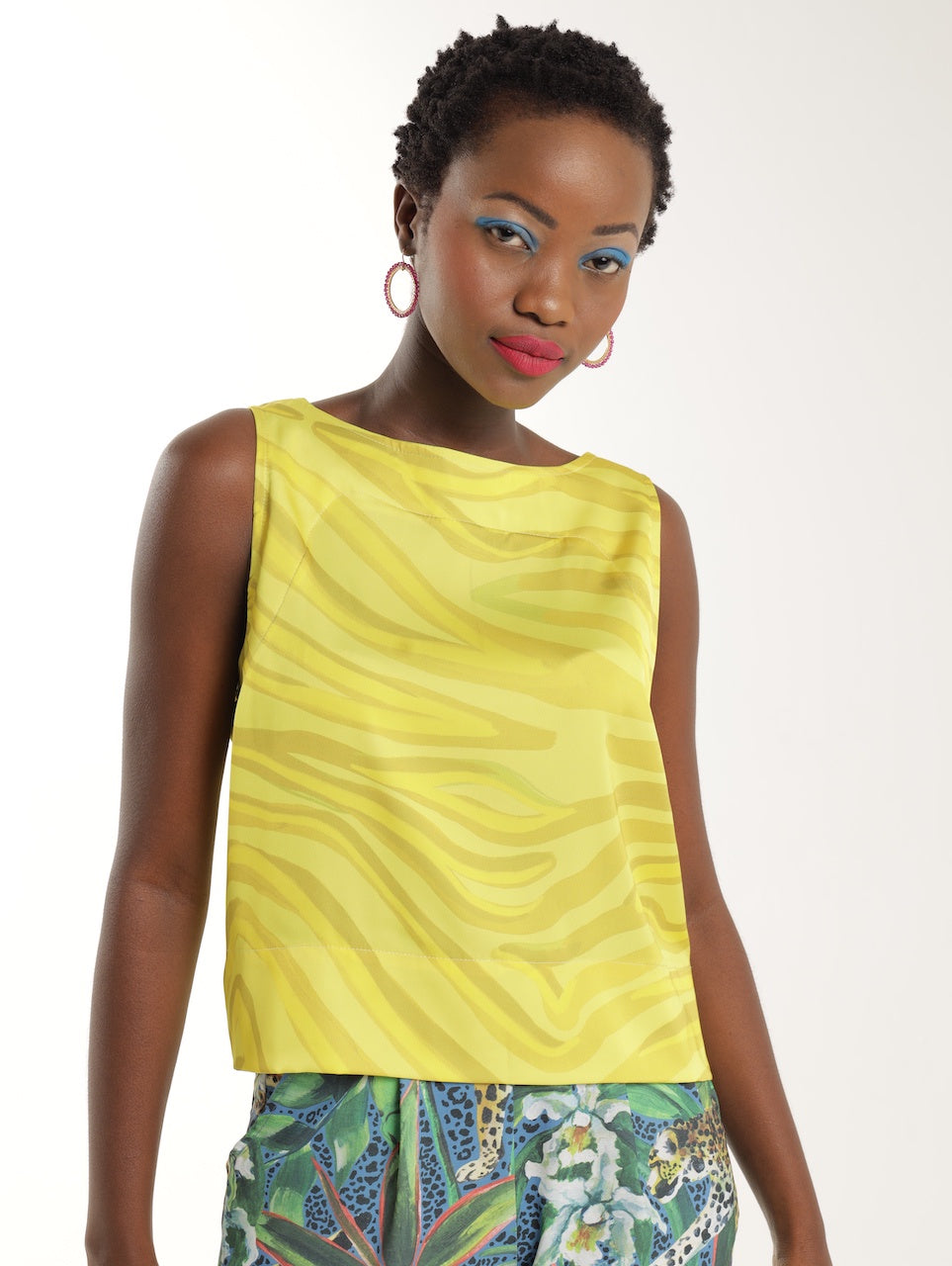 RELAXED TANK / LIME ACID TIGER