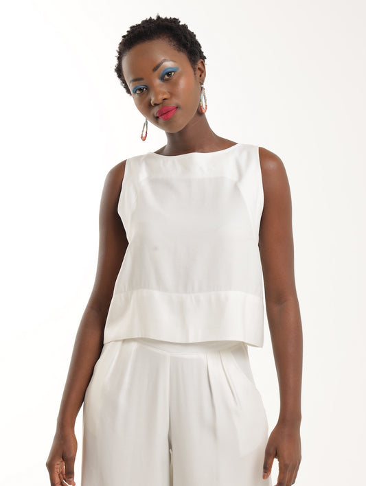 RELAXED TANK / WHITE