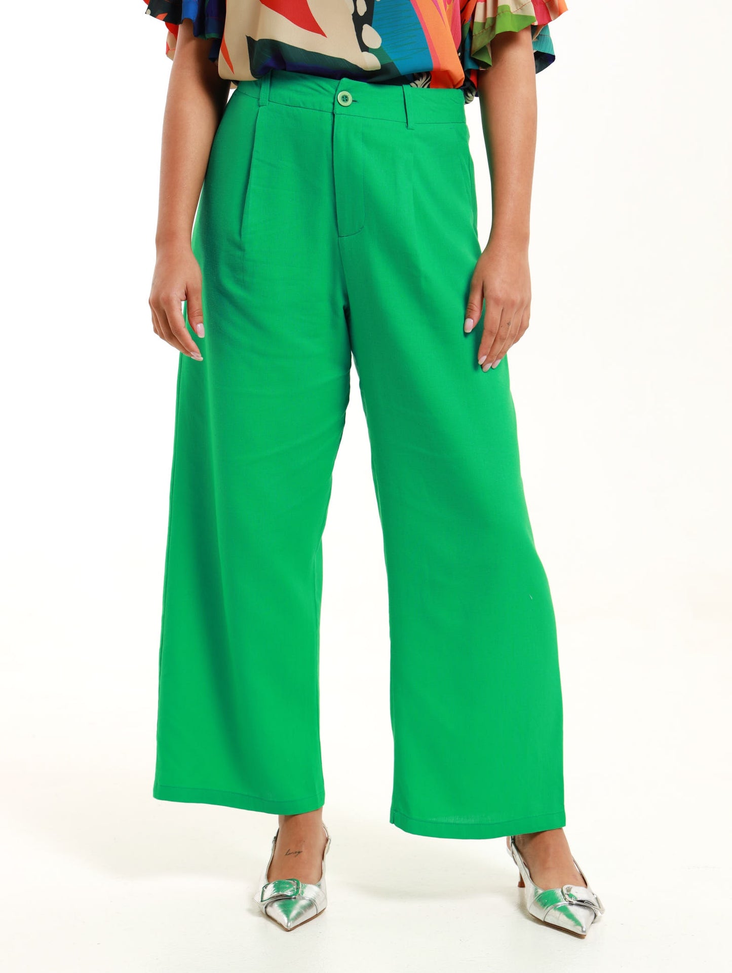 RELAXED PALAZZO / DEEP MINT