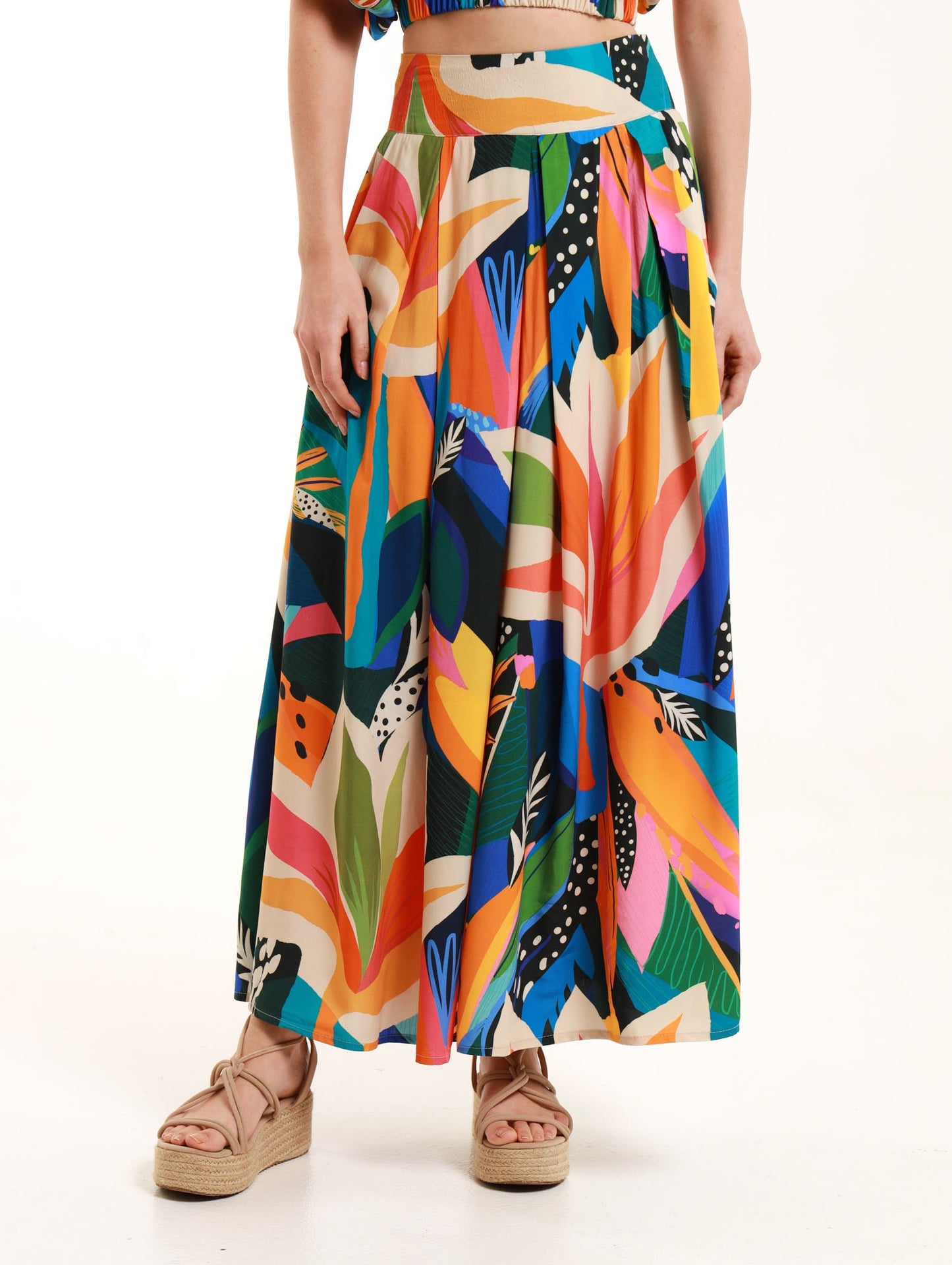 MAXI SKIRT / HELICONIA