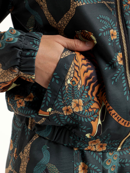 BOMBER JACKET / Cherry Blossom Tiger