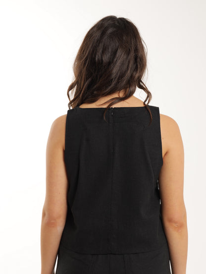 RELAXED TANK / BLACK
