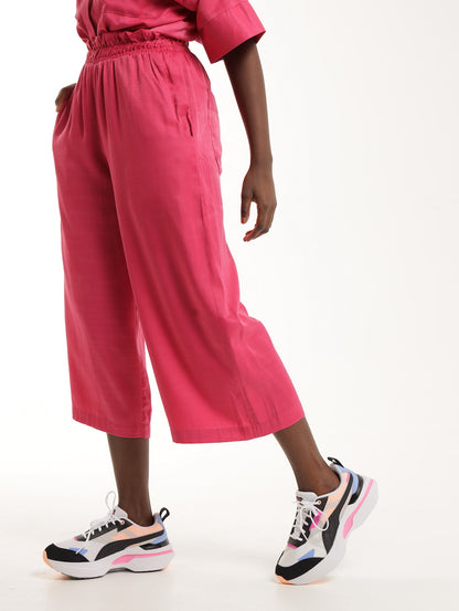 PAPERBAG CULOTTES / FUSCHIA