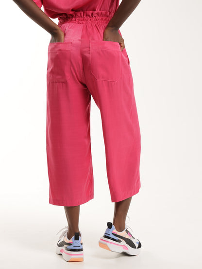 PAPERBAG CULOTTES / FUSCHIA