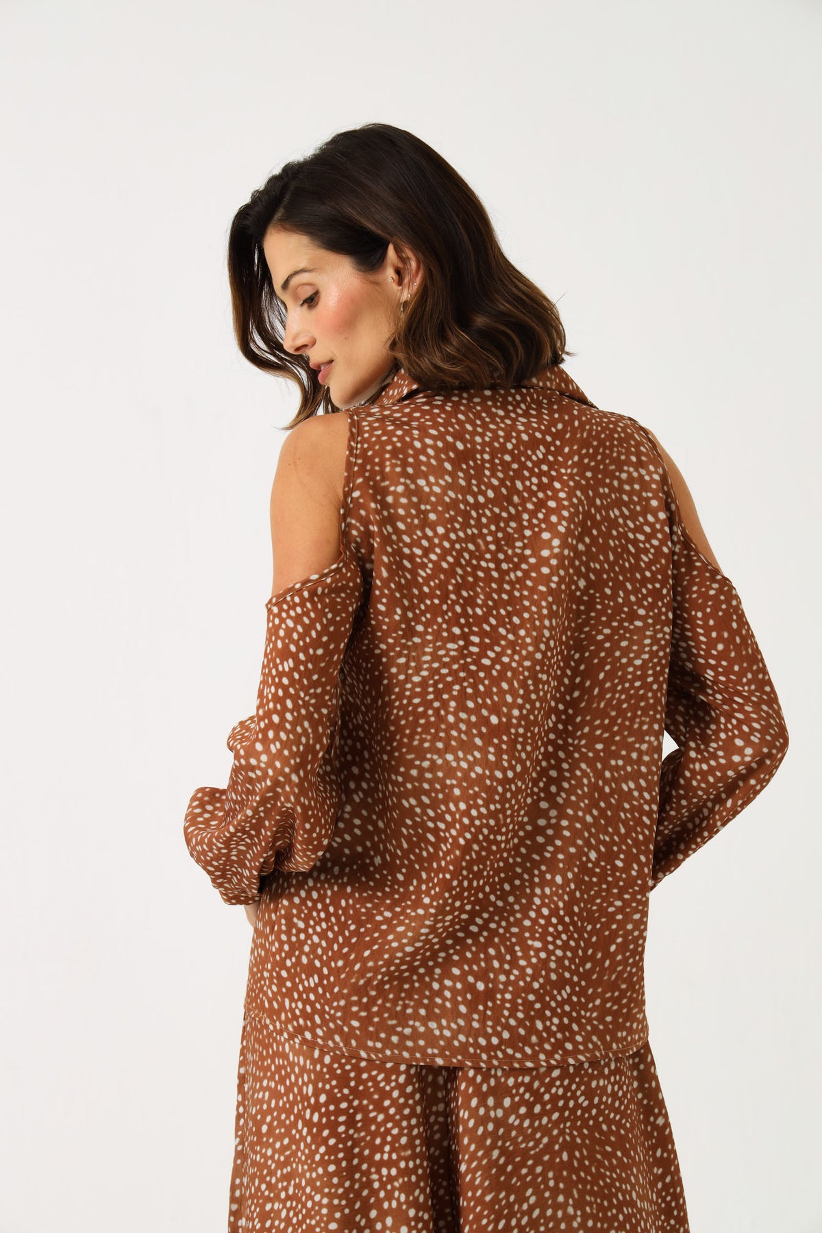 COLD SHOULDER TOP / TERRA WILD