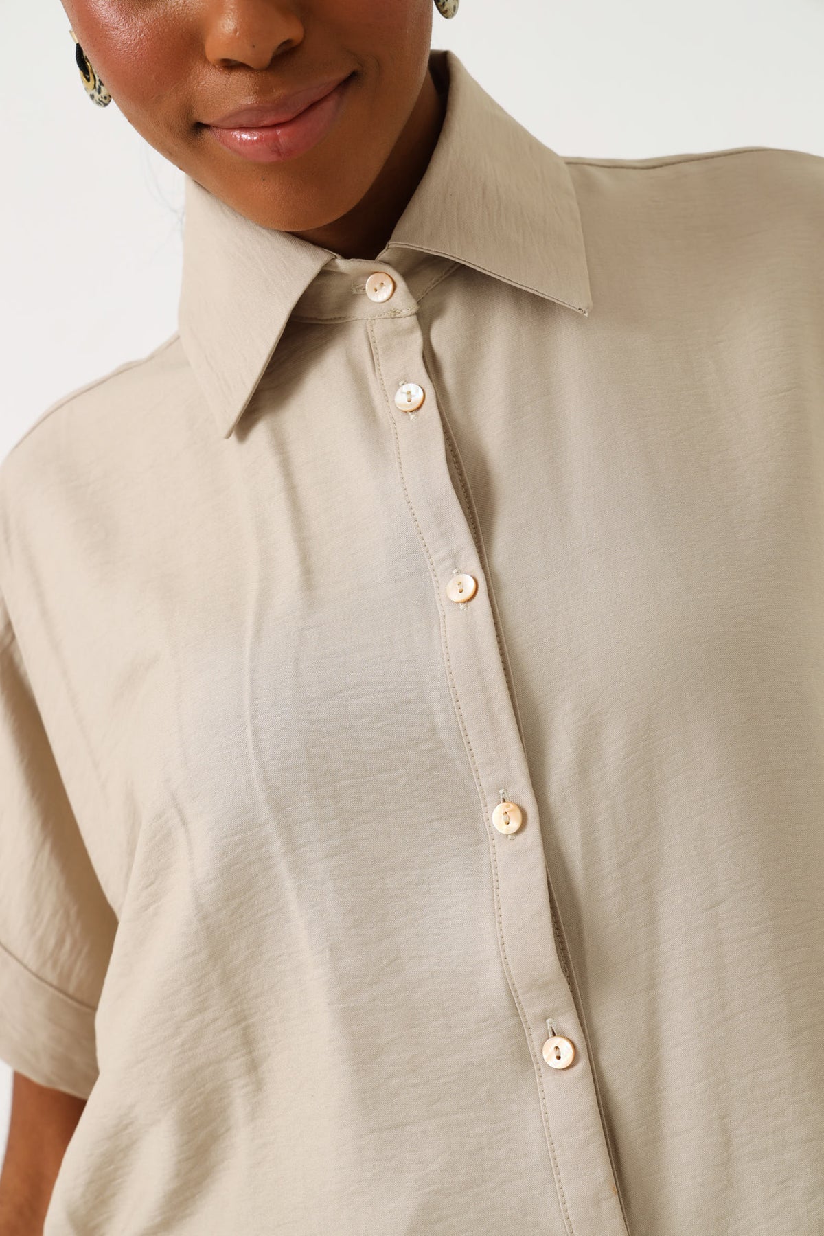 HI-LO TOP / OATMEAL