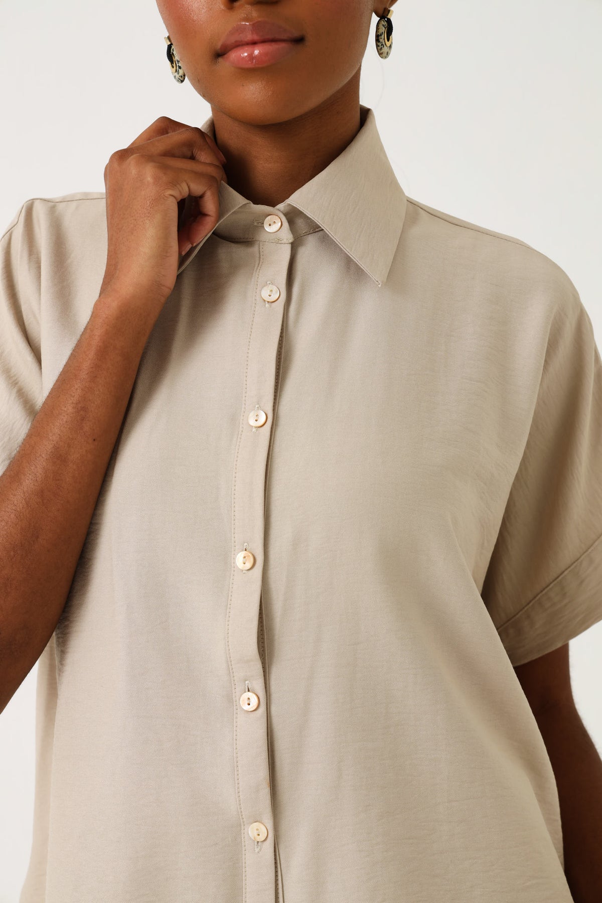 HI-LO TOP / OATMEAL