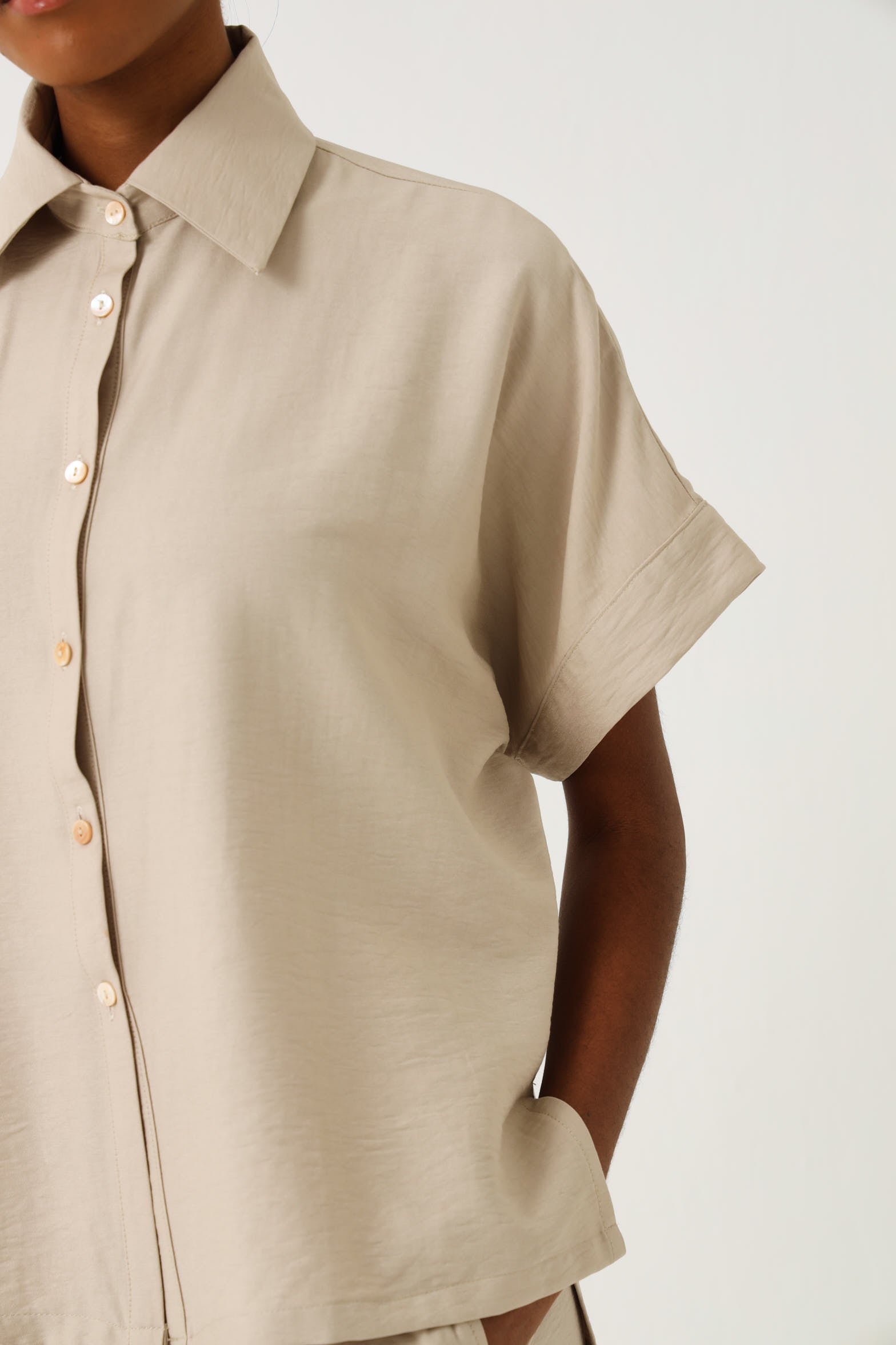 HI-LO TOP / OATMEAL