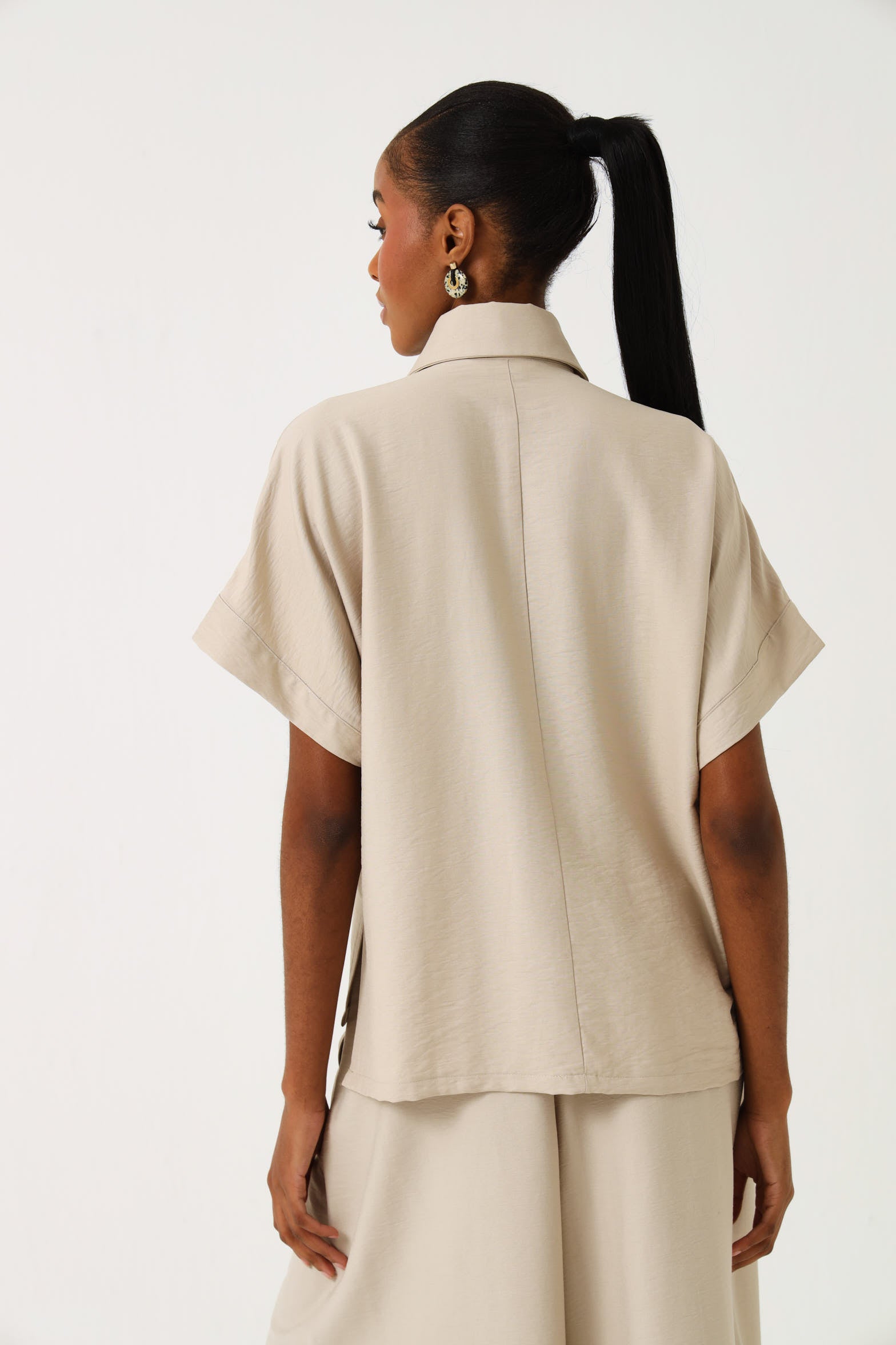 HI-LO TOP / OATMEAL
