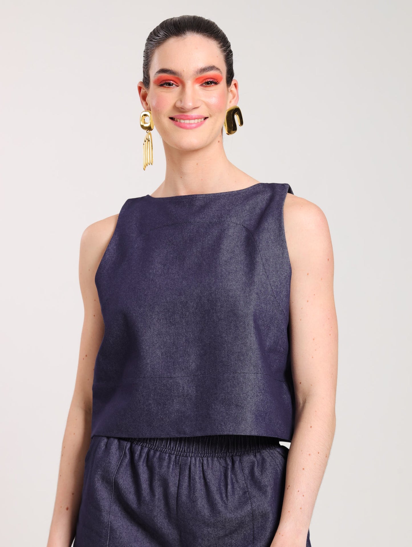 RELAXED TANK / DENIM