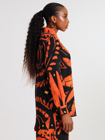 THE RESORT SHIRT / TERRA PALM