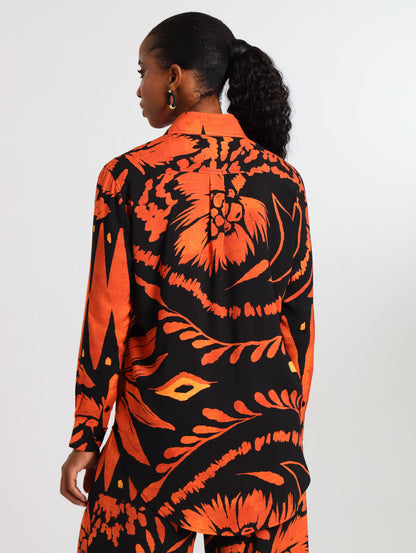 THE RESORT SHIRT / TERRA PALM