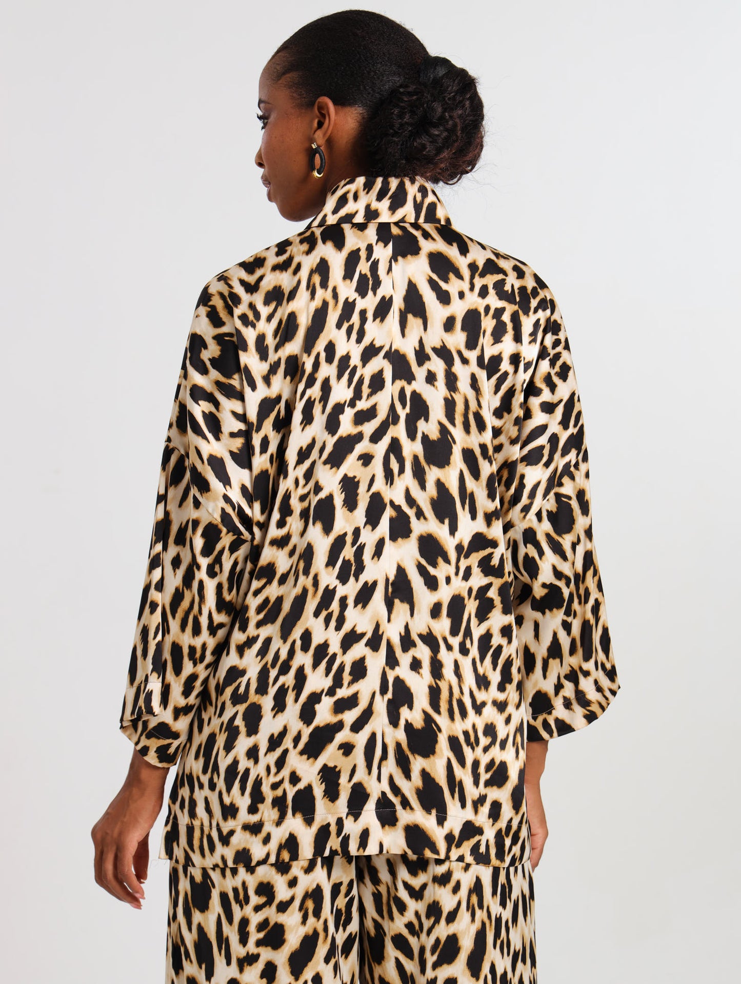 L/S HI-LO TOP / SAVANNA LEOPARD