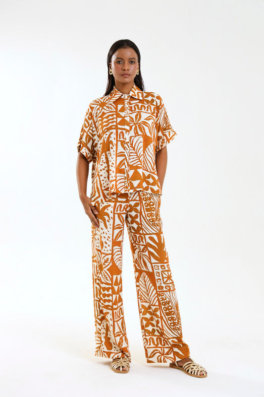 HI-LO TOP / TERRAPRINT