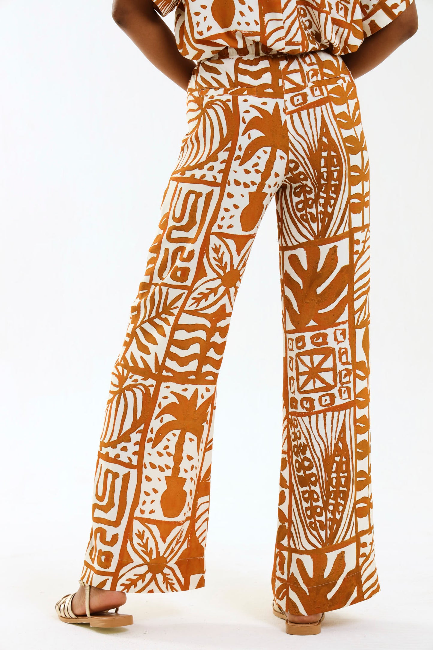 DRAWSTRING PANTS / TERRAPRINT