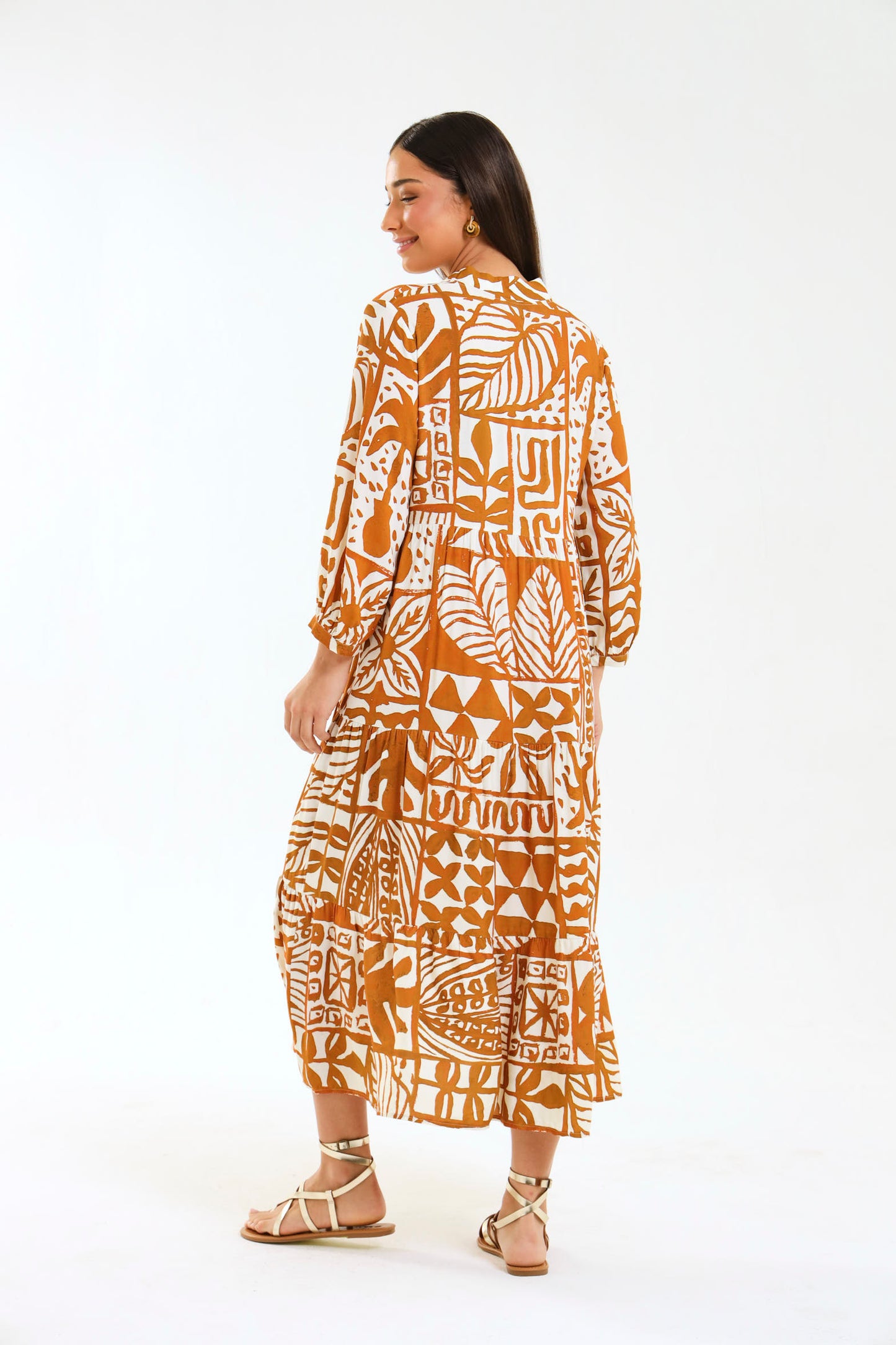 PALOMA MAXI DRESS / TERRAPRINT