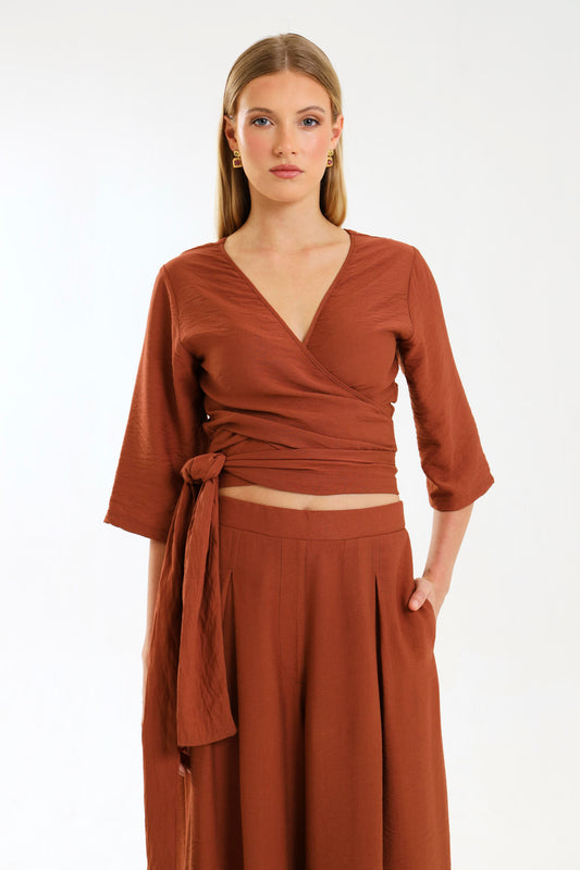 WRAP TOP / CRYPTO MOCCA