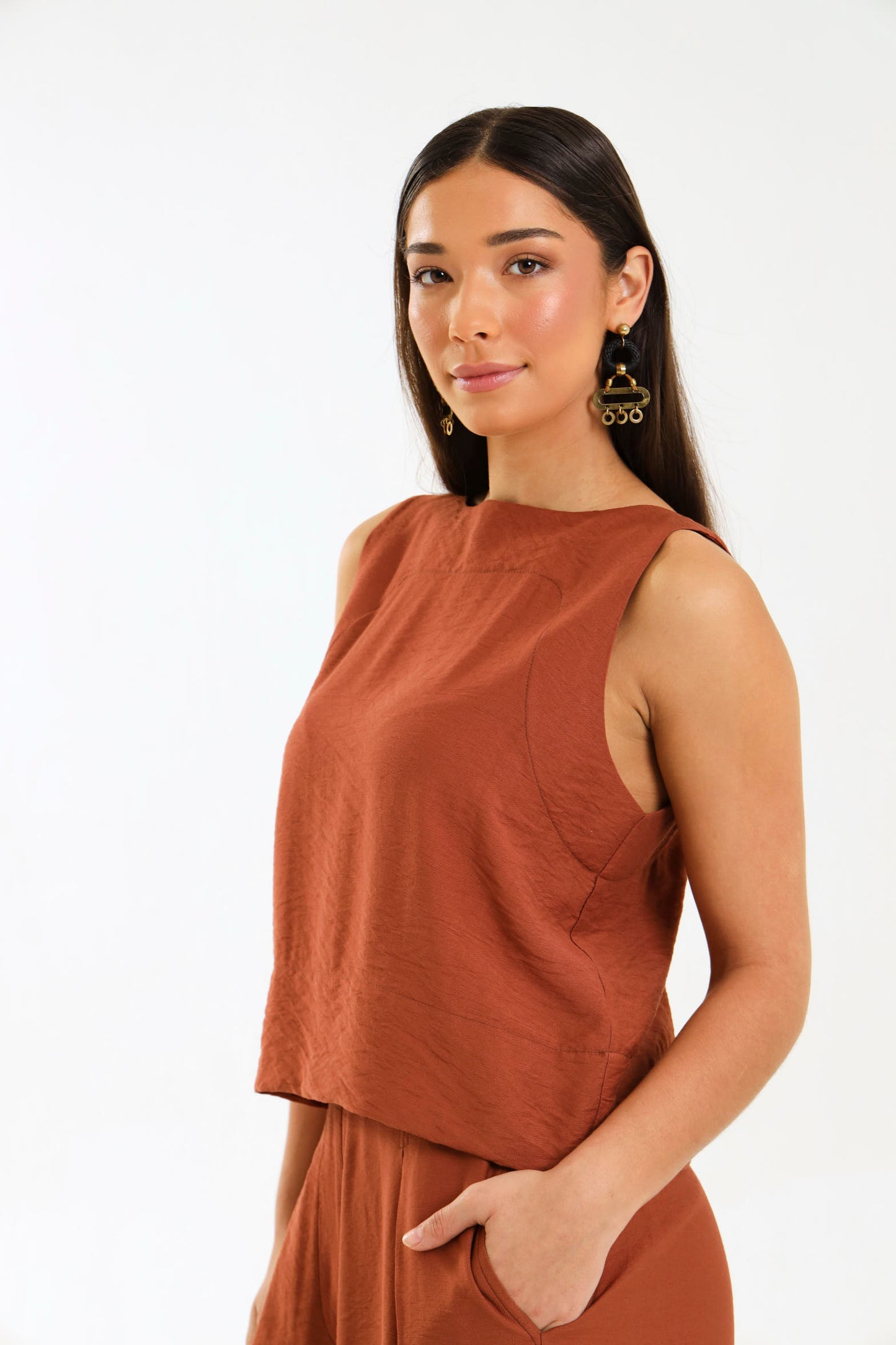 RELAXED TANK / CRYPTO MOCCA