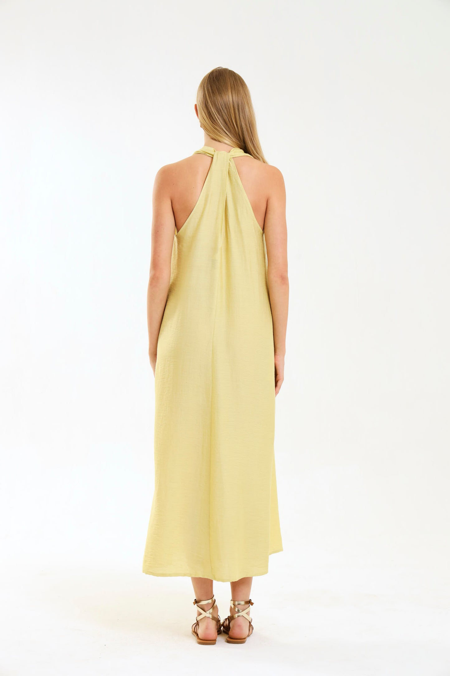 HALTER MAXI / MISTED MARIGOLD